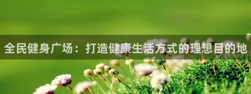 尊龙官网手：全民健身广场：打造健康生活方式的理想目的地